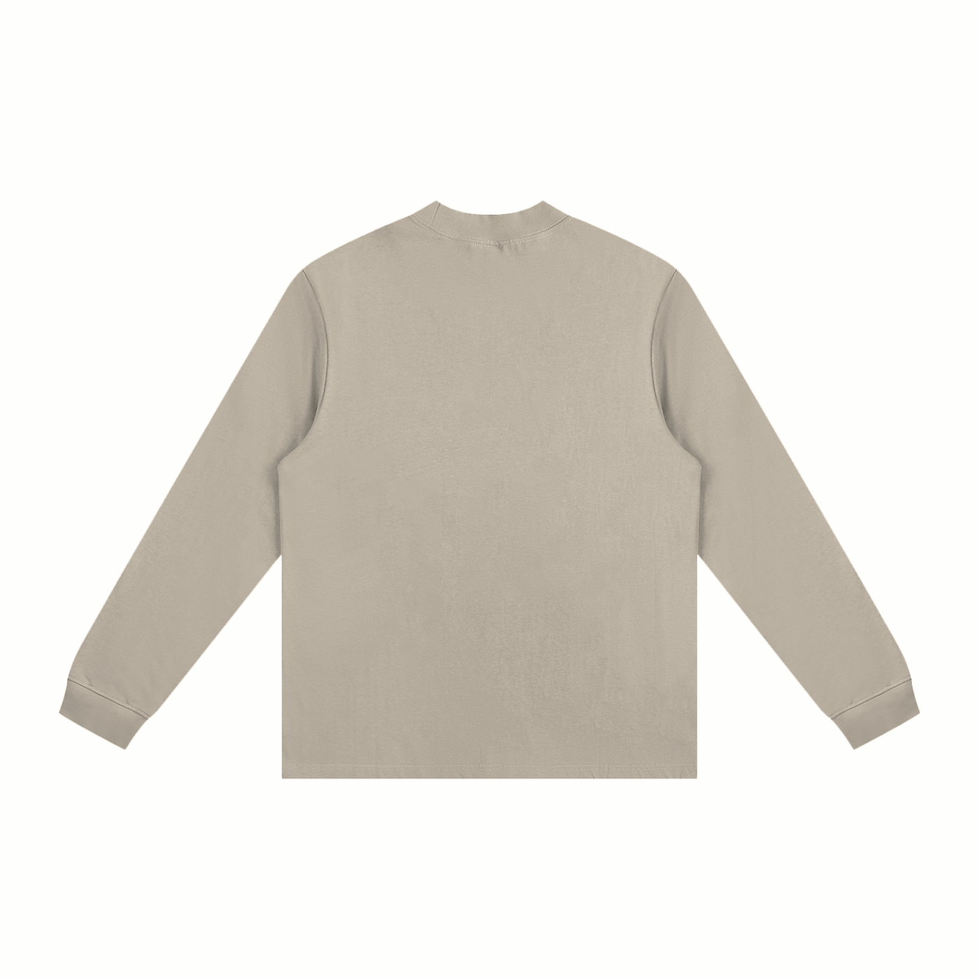 WISDOM: Essential Non-Shrink Mock Neck Sweatshirt