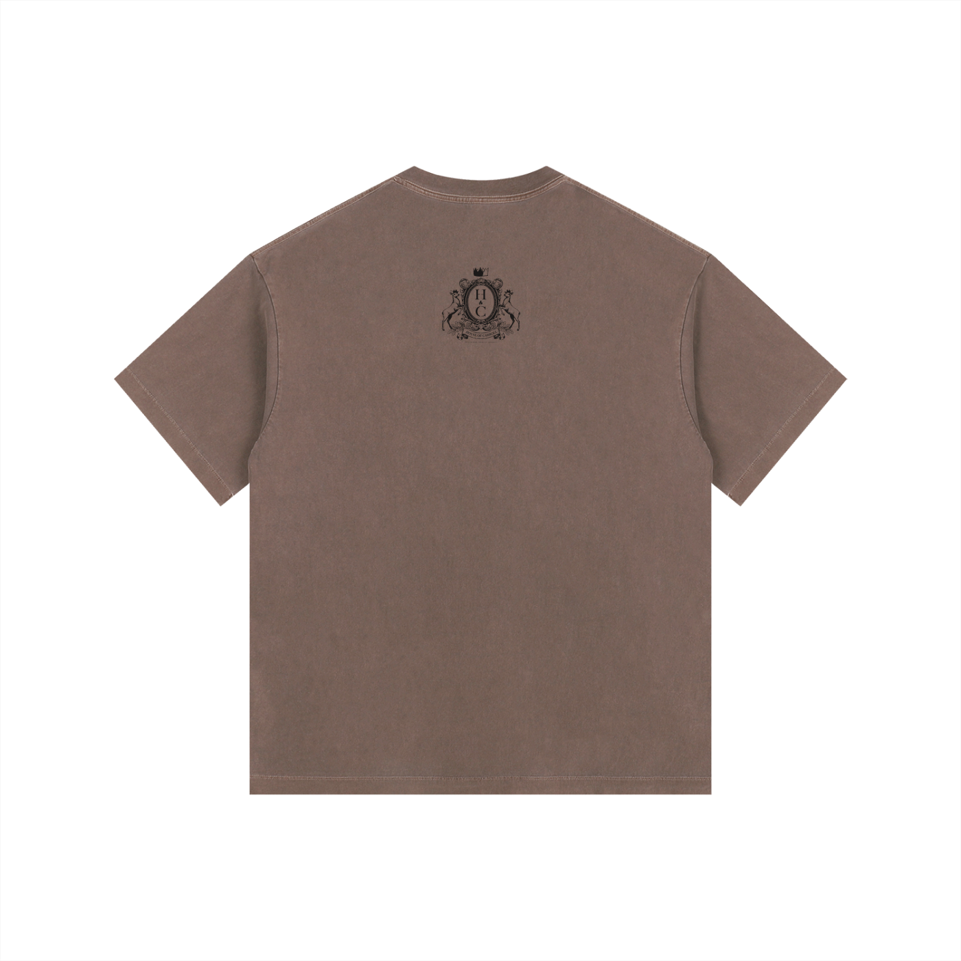 DIVINE: Vintage Washed Oversized Cotton T-Shirt