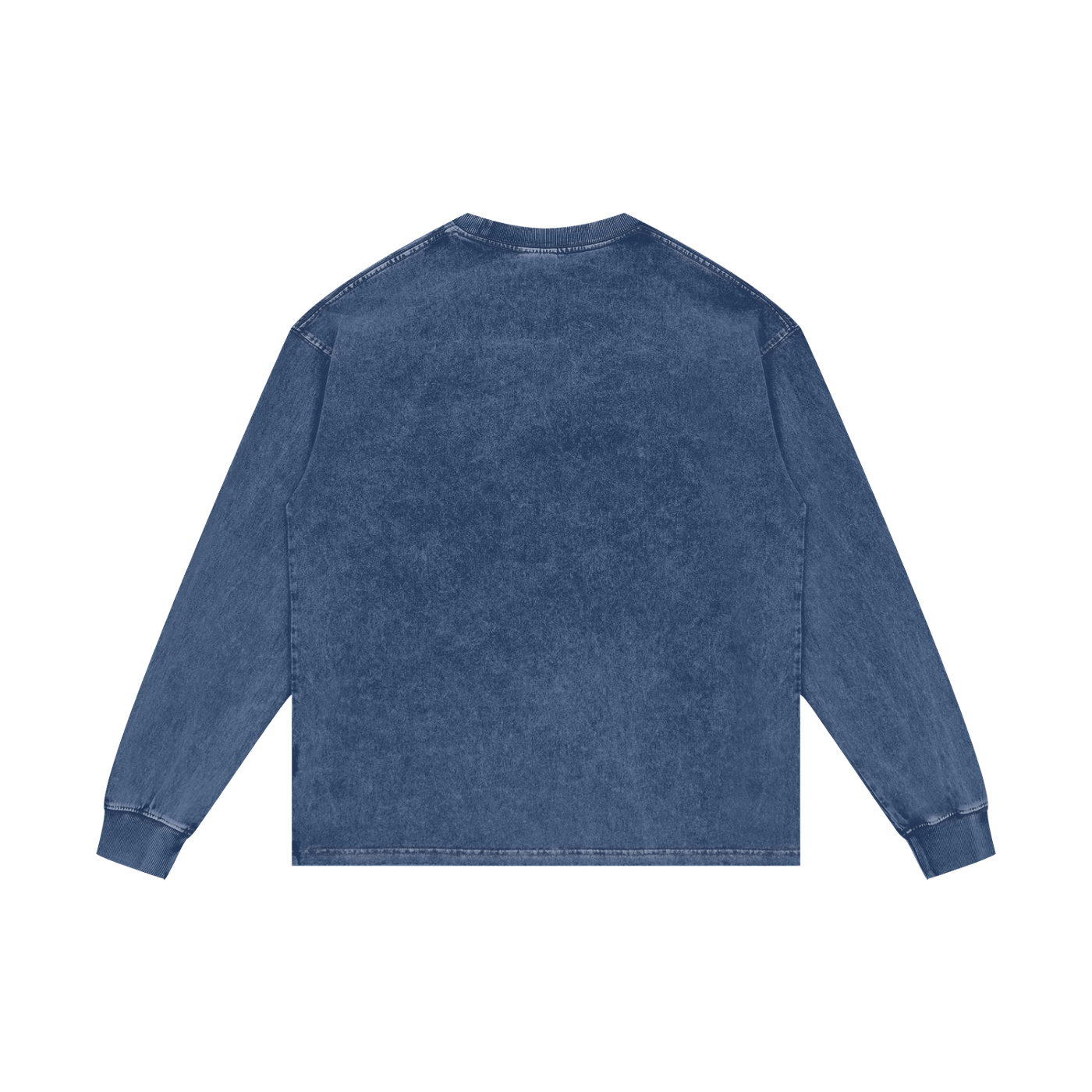 THE MAD PANTHR: Acid Wash Oversize Long Sleeve T-Shirt