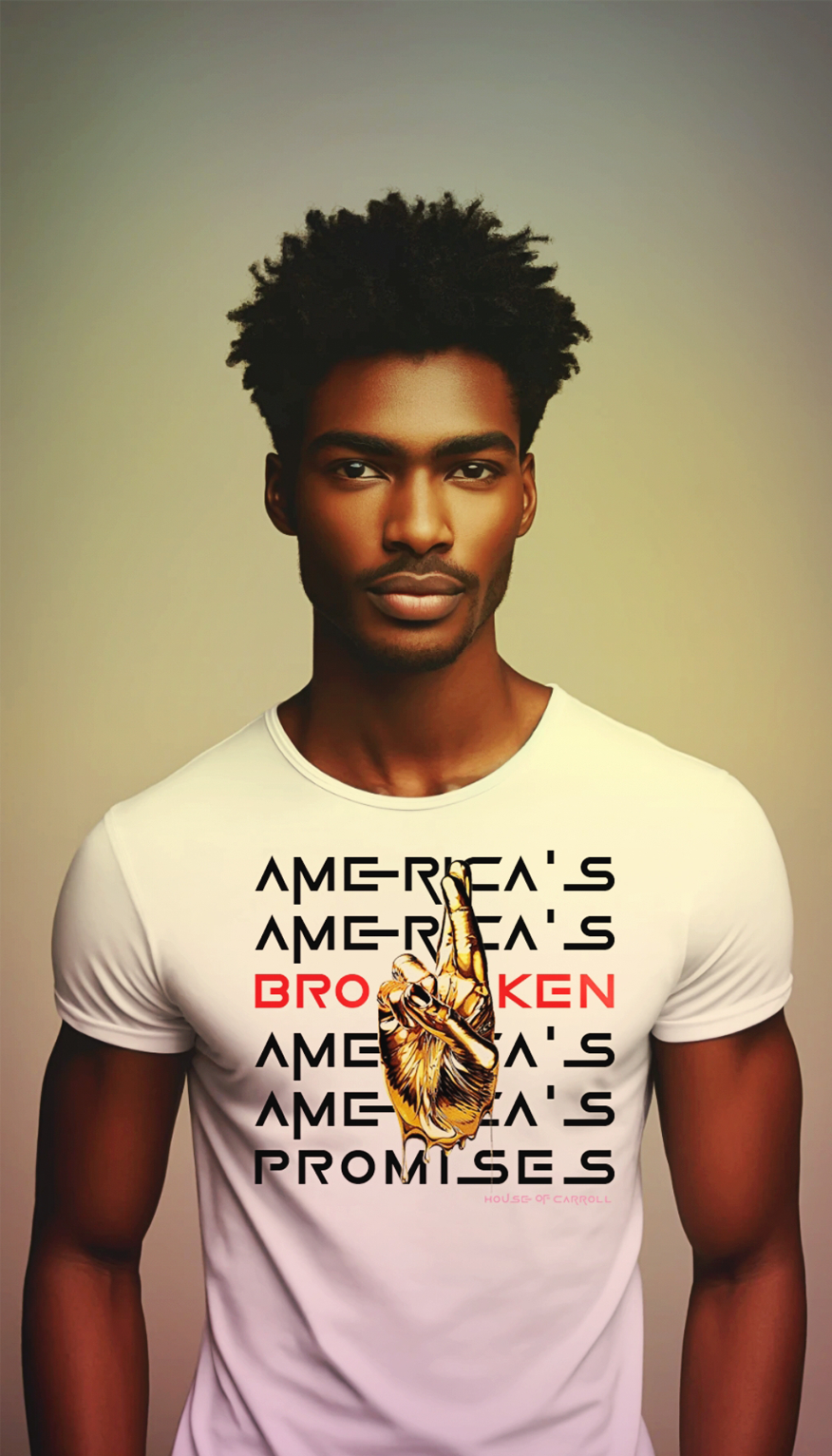 BROKEN PROMISES #2 NL3600 Premium Short Sleeve T-Shirt