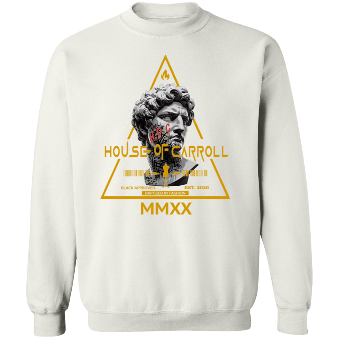 DAVID'S TIME G180 Crewneck Pullover Sweatshirt