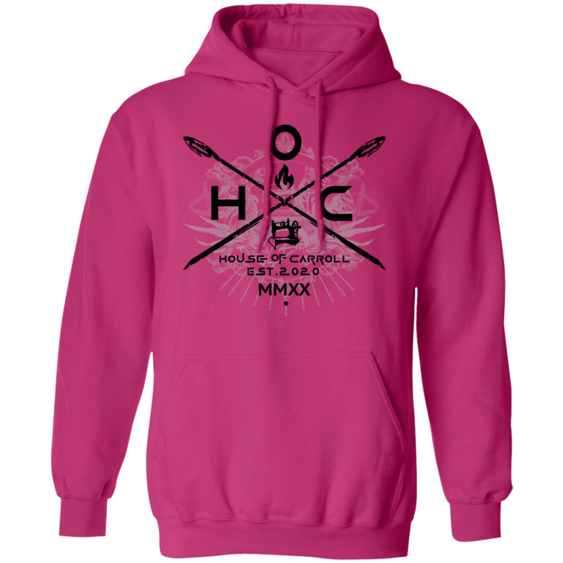 H.O.C CLASSIC #1 G185 Pullover Hoodie