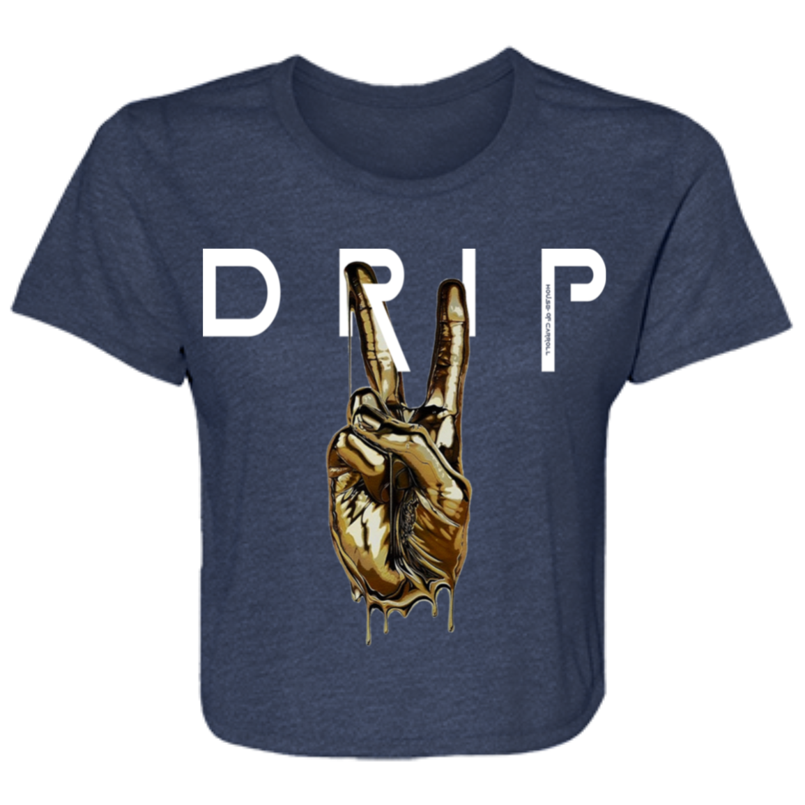 DRIP 2 B8882 Ladies' Flowy Cropped Tee