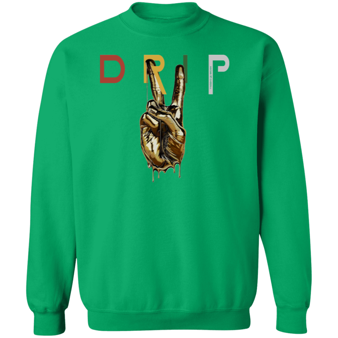 DRIP 3 G180 Crewneck Pullover Sweatshirt