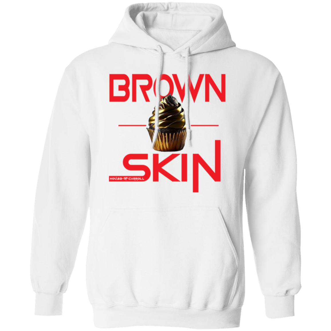 BRWON SKIN 1 G185 Pullover Hoodie