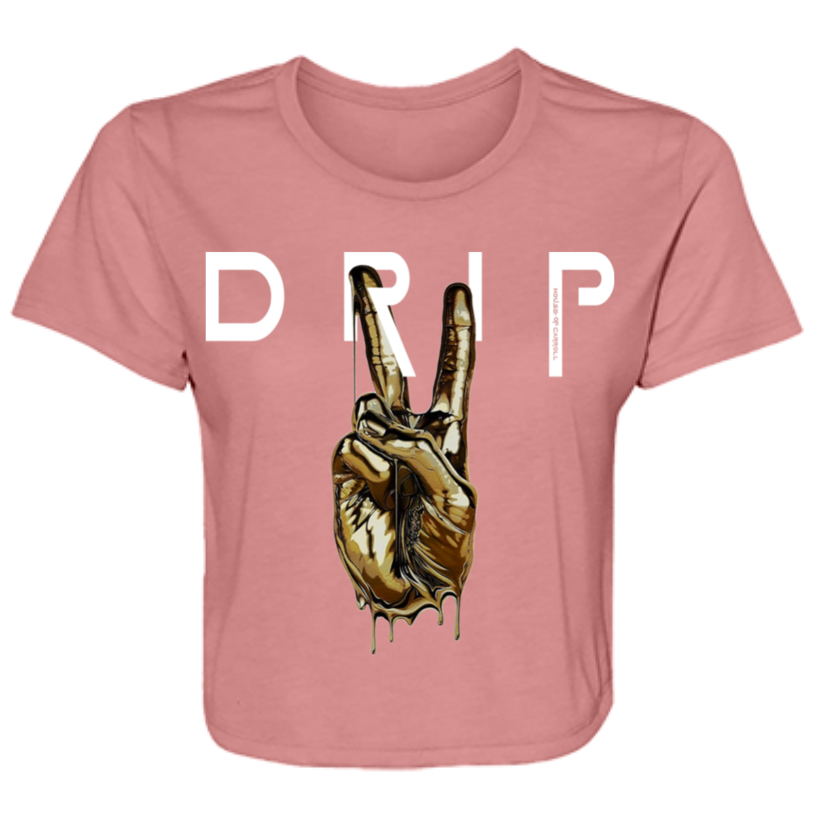 DRIP 2 B8882 Ladies' Flowy Cropped Tee