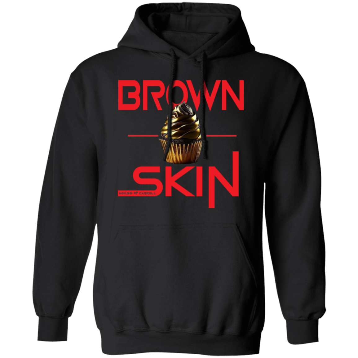 BRWON SKIN 1 G185 Pullover Hoodie