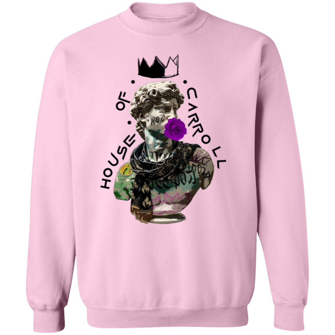 KANG DAVID G180 Gildan Crewneck Pullover Sweatshirt