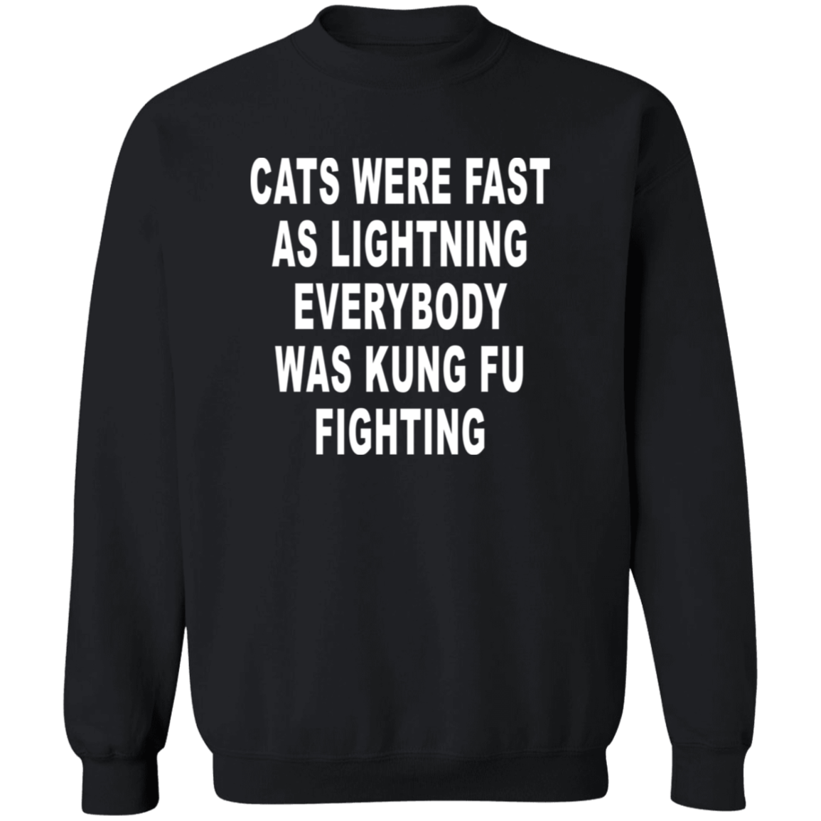 KUNG FU G180 Gildan Crewneck Pullover Sweatshirt