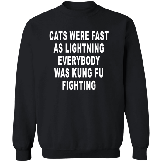 KUNG FU G180 Gildan Crewneck Pullover Sweatshirt