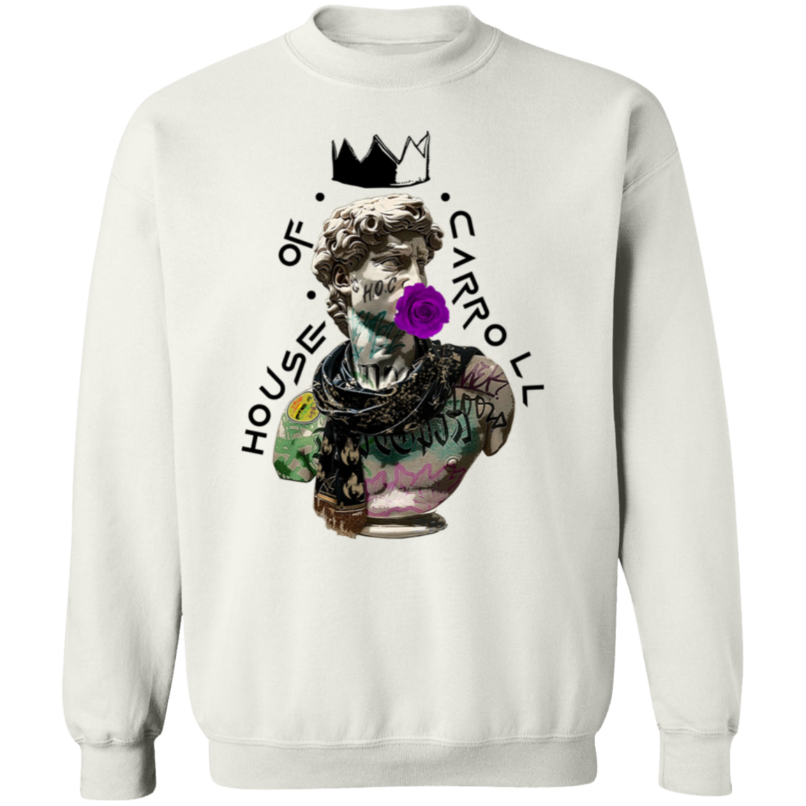 KANG DAVID G180 Gildan Crewneck Pullover Sweatshirt