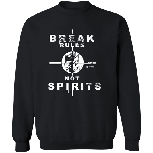 BREAK RULES 01 BREAK RULES: G180 Crewneck Pullover Sweatshirt