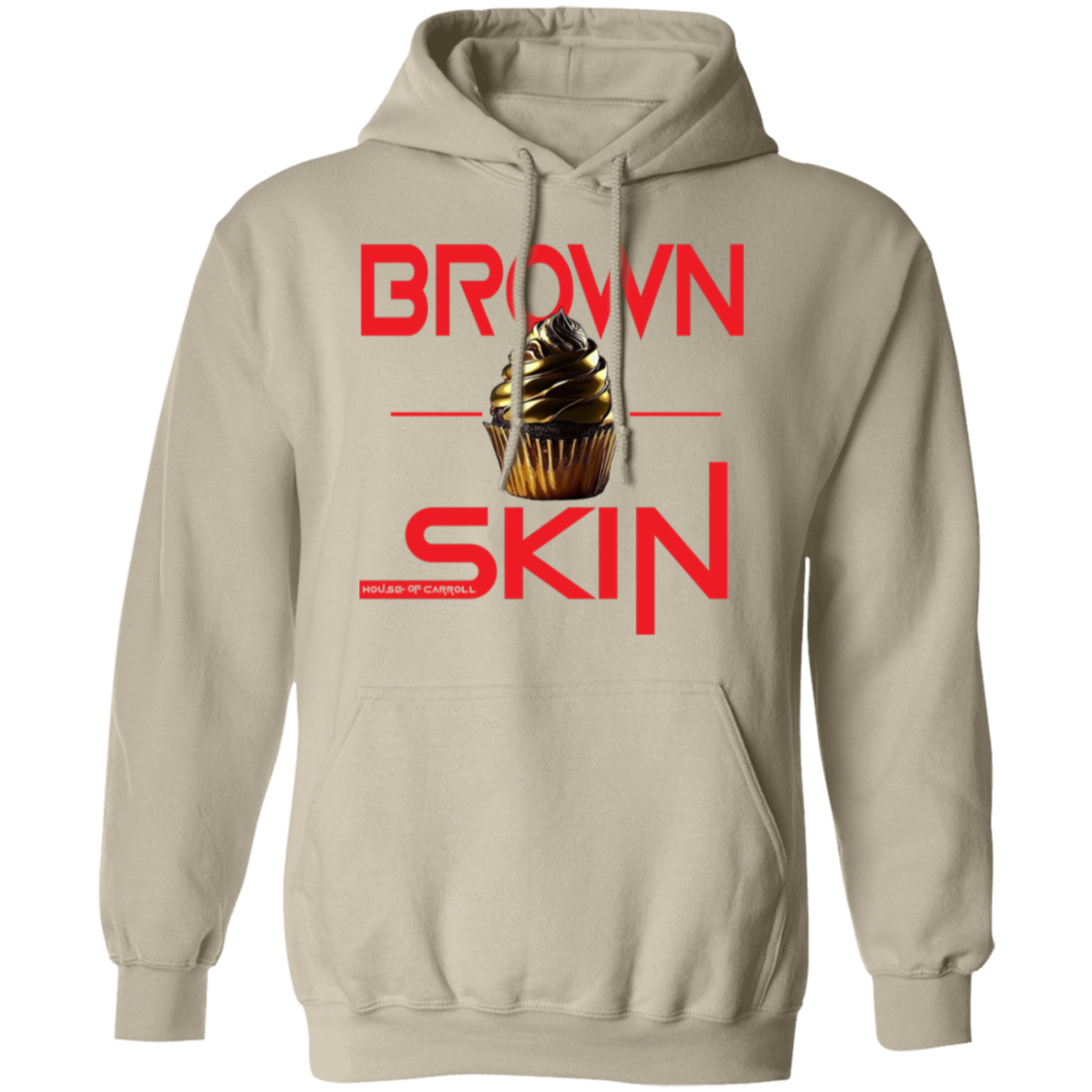 BRWON SKIN 1 G185 Pullover Hoodie