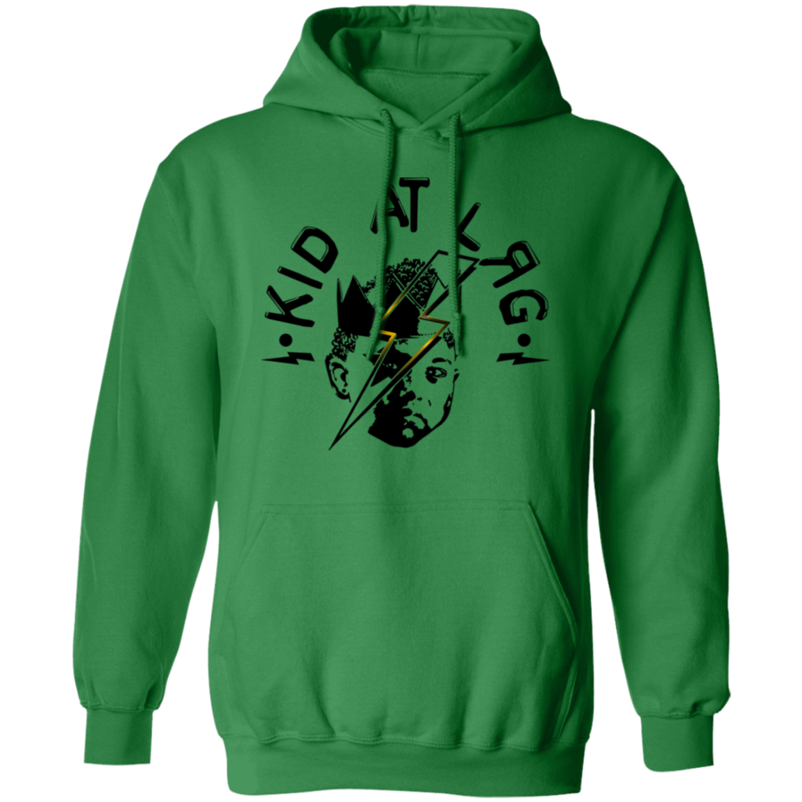 BLACK GOLD LOGO copy G185 Pullover Hoodie