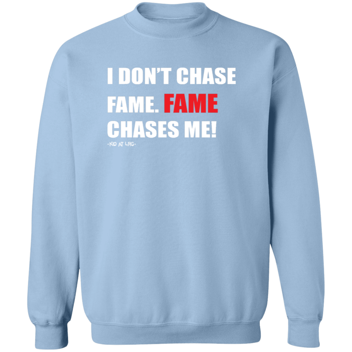 FAME 2 FAME G180 Crewneck Pullover Sweatshirt