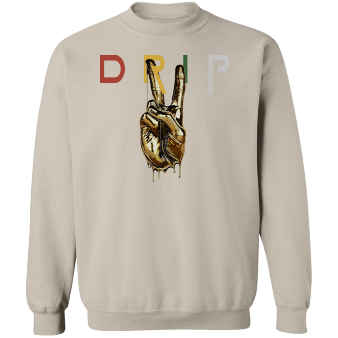 DRIP 3 G180 Crewneck Pullover Sweatshirt