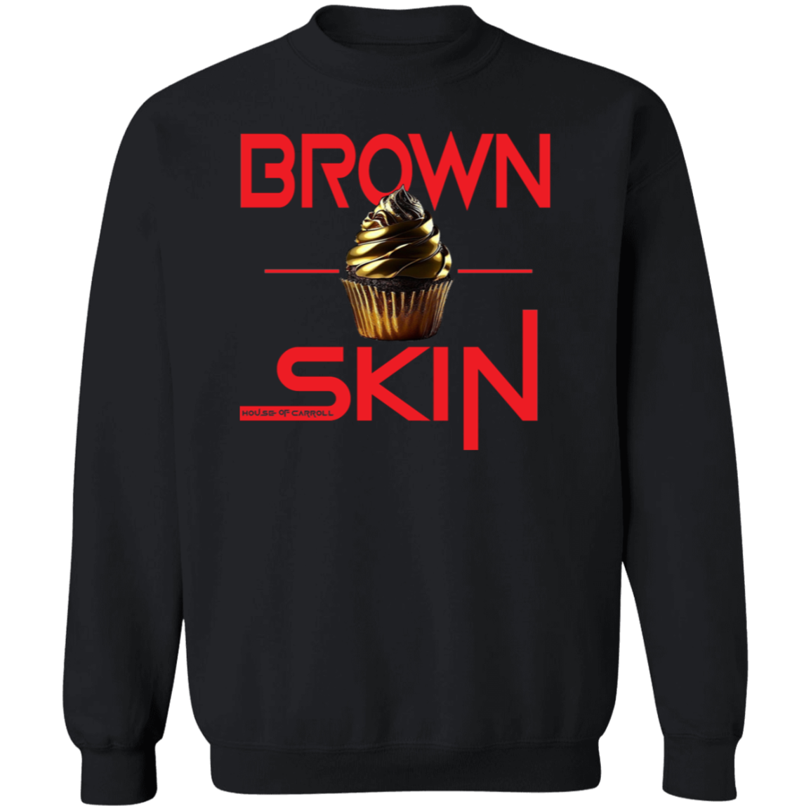 BRWON SKIN 1 G180 Crewneck Pullover Sweatshirt