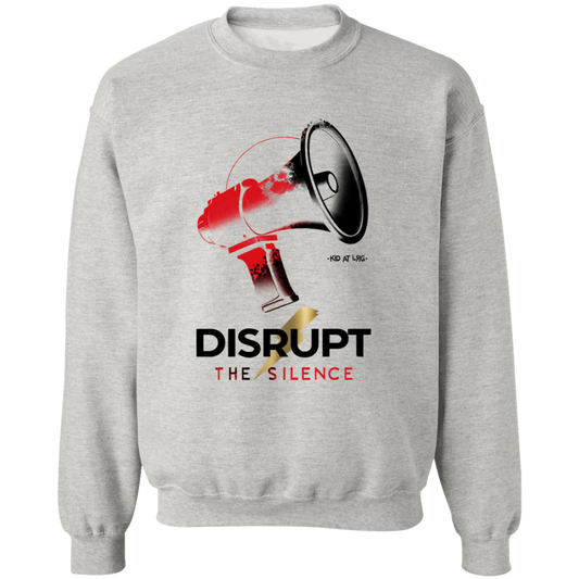 DISRUPT  1 DISRUPT: Z65x Pullover Crewneck Sweatshirt 8 oz (Closeout)