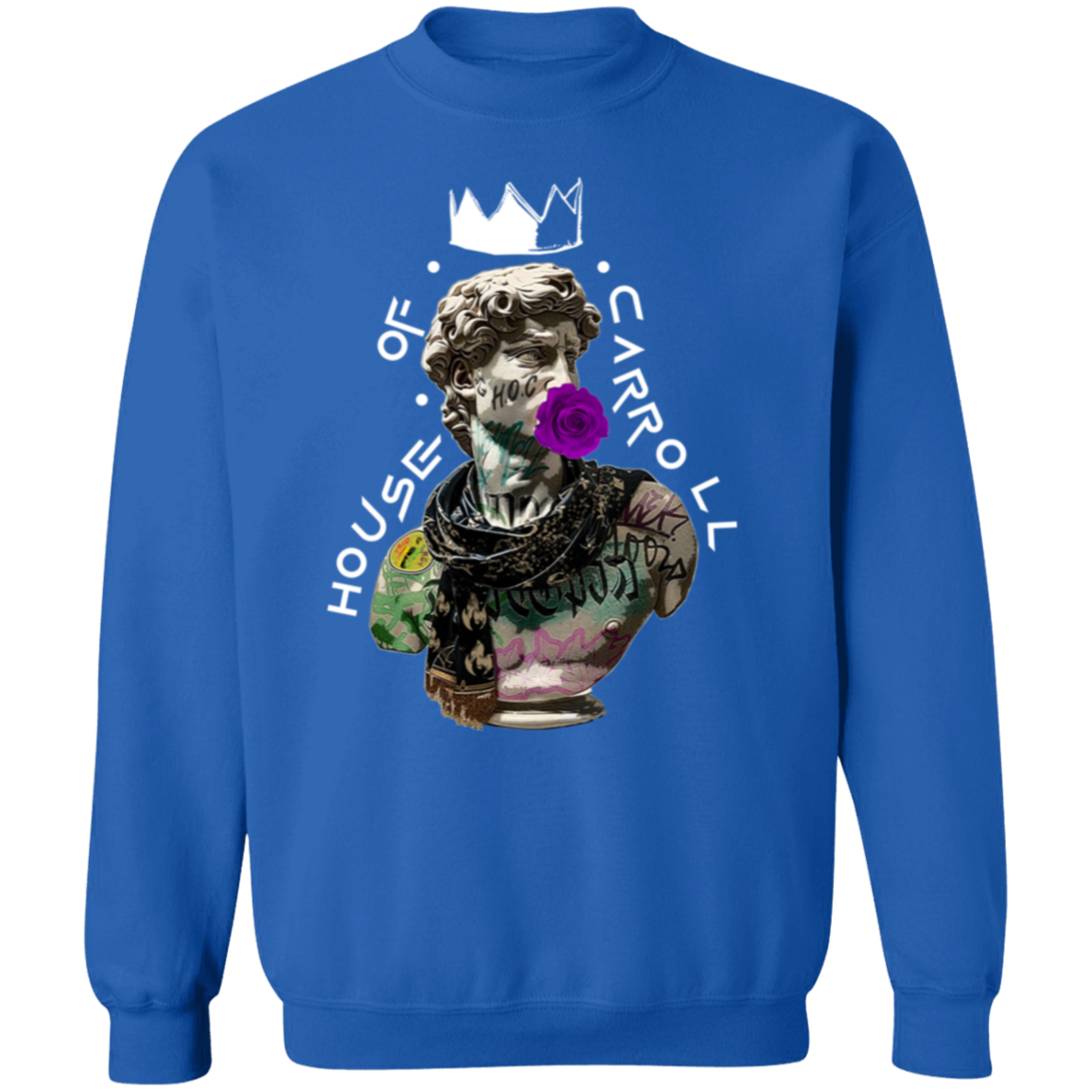 KANG DAVID 1 G180 Gildan Crewneck Pullover Sweatshirt