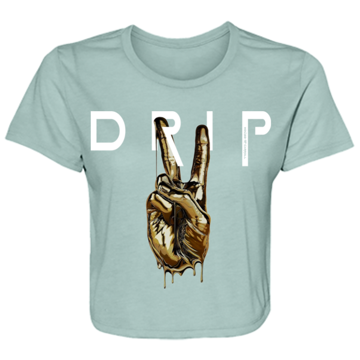 DRIP 2 B8882 Ladies' Flowy Cropped Tee