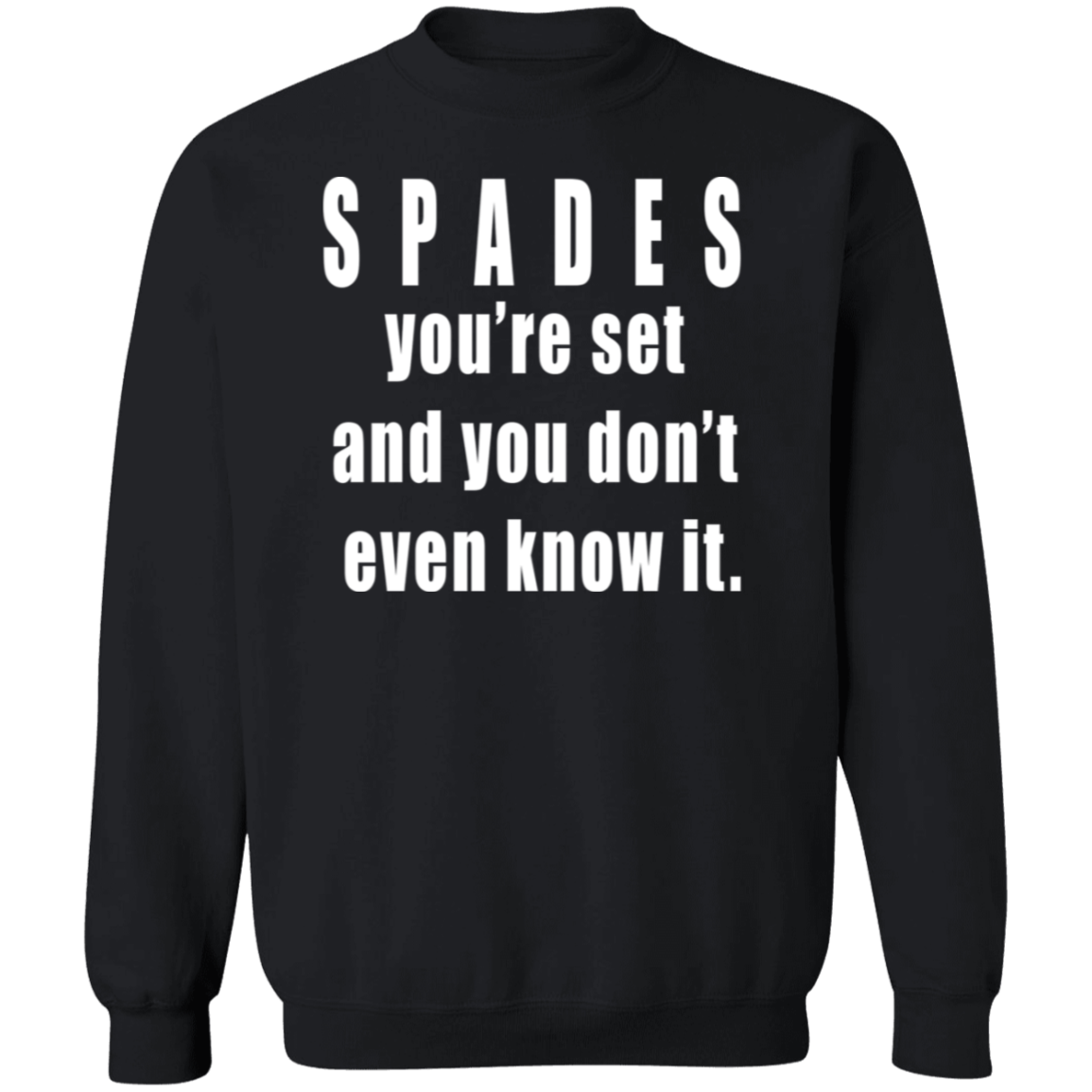 YOU'RE SET copy G180 Gildan Crewneck Pullover Sweatshirt