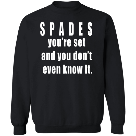 YOU'RE SET copy G180 Gildan Crewneck Pullover Sweatshirt