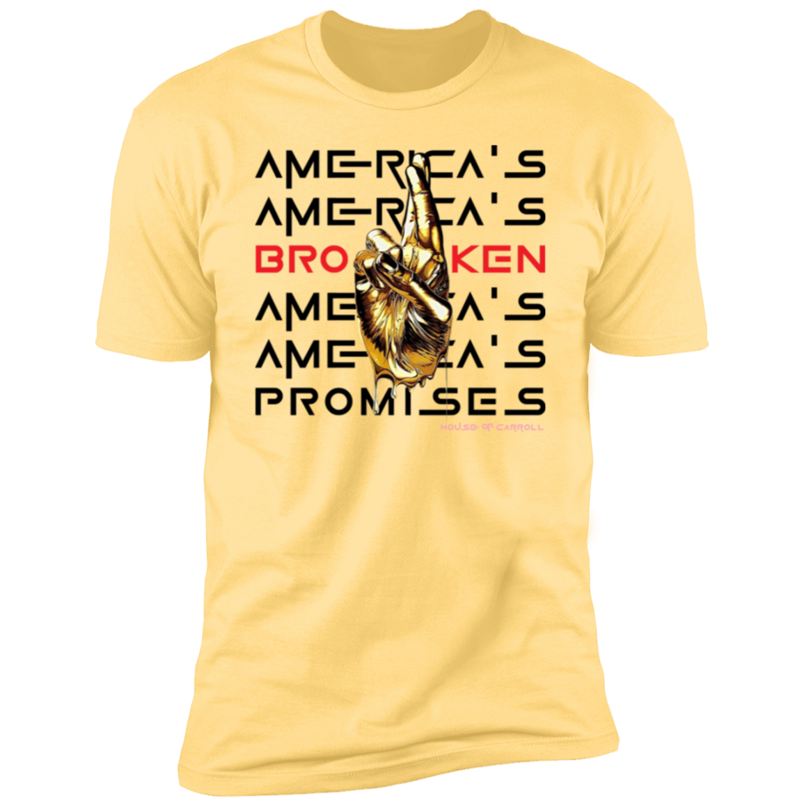 BROKEN PROMISES #2 NL3600 Premium Short Sleeve T-Shirt