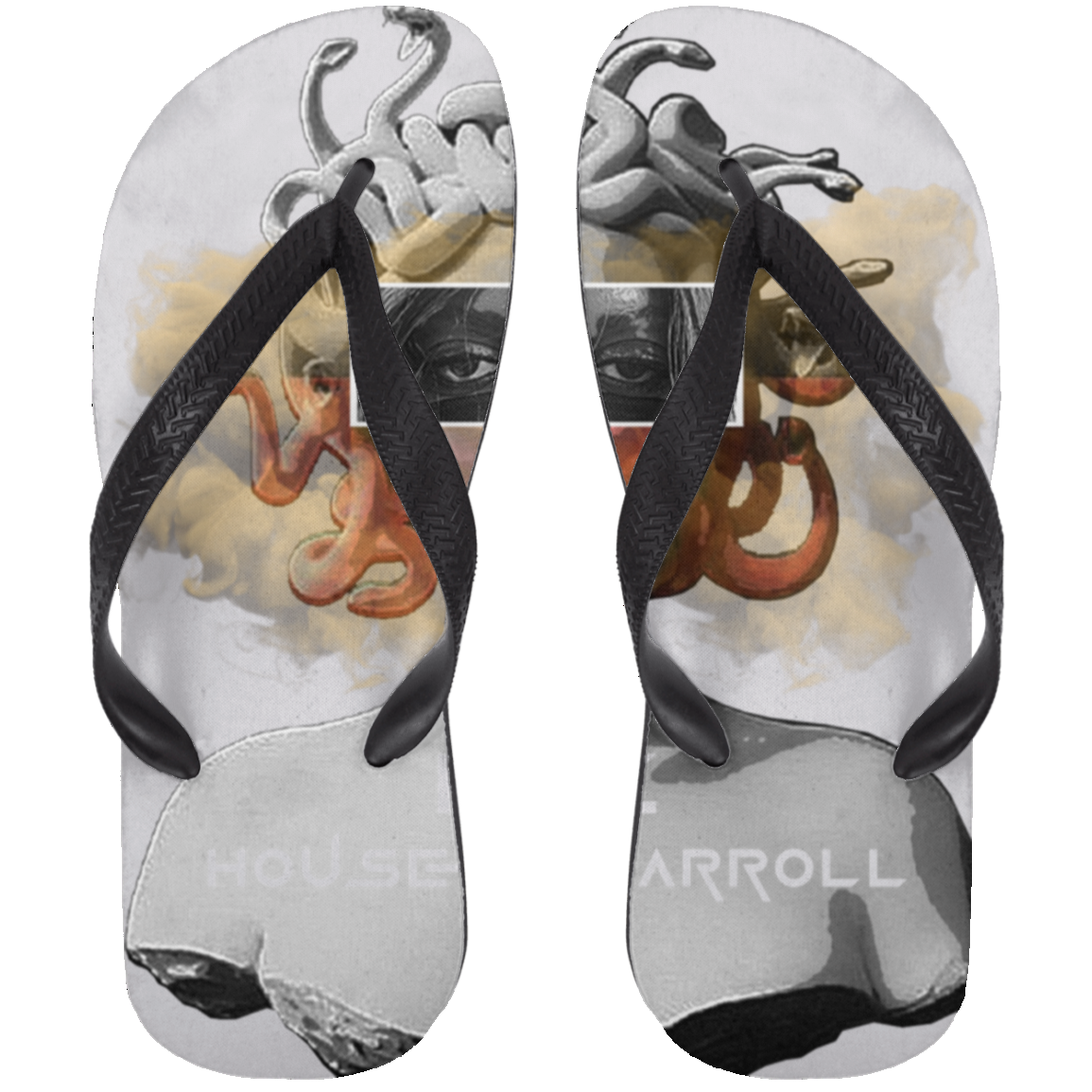 GODDESS QUEEN CLOSEOUT - 72033 Adult Flip Flops