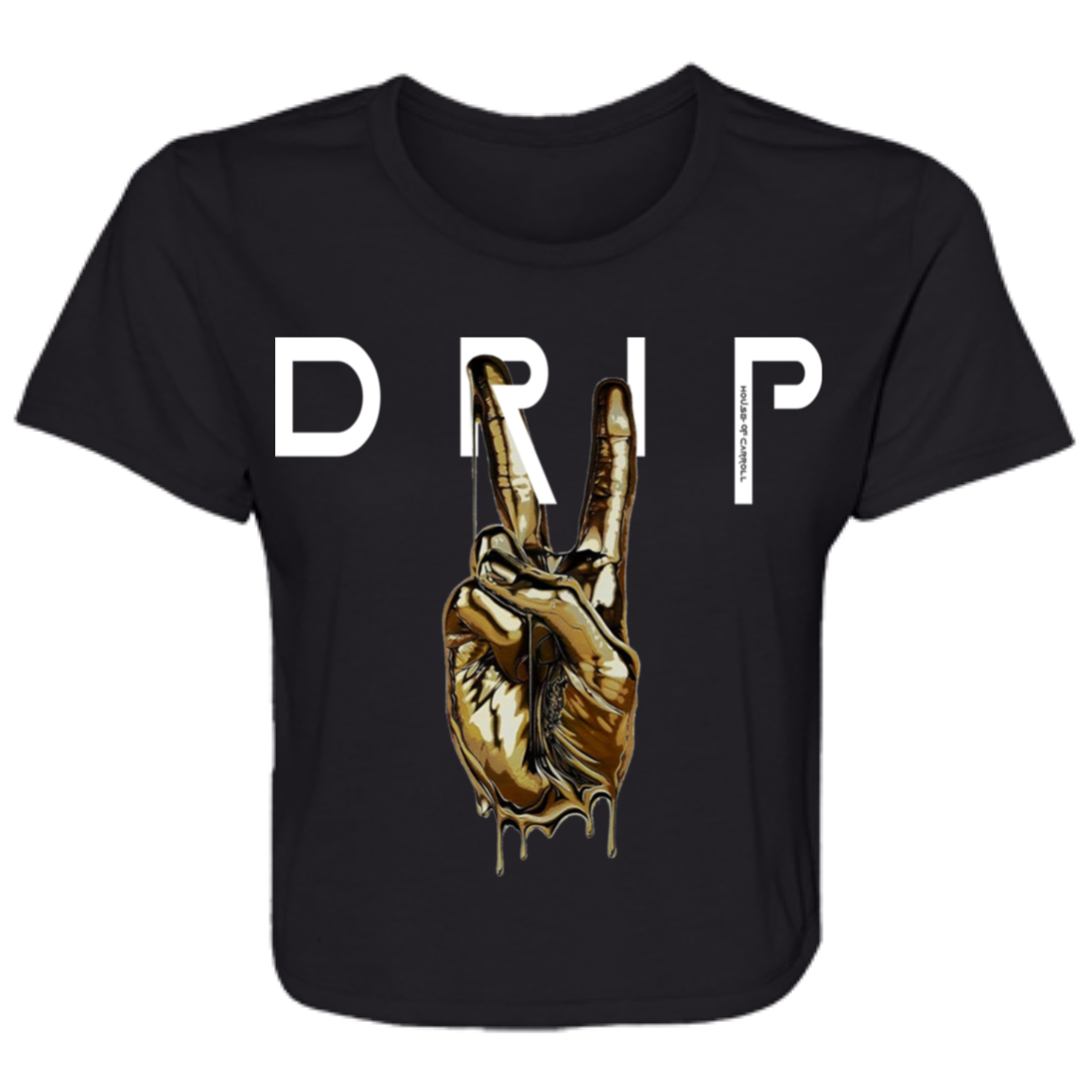 DRIP 2 B8882 Ladies' Flowy Cropped Tee