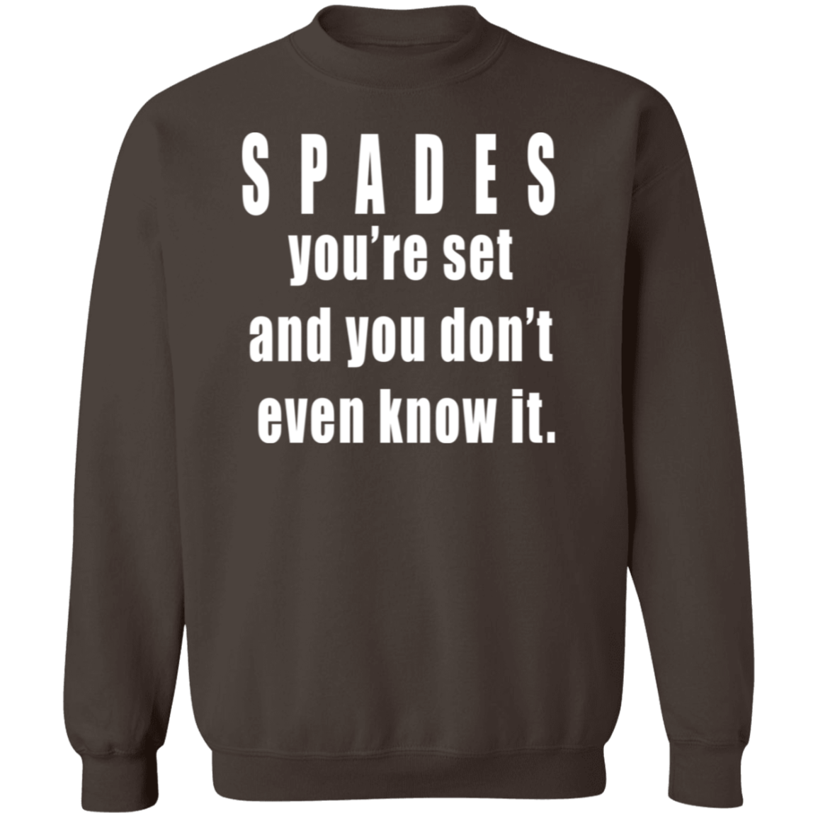 YOU'RE SET copy G180 Gildan Crewneck Pullover Sweatshirt