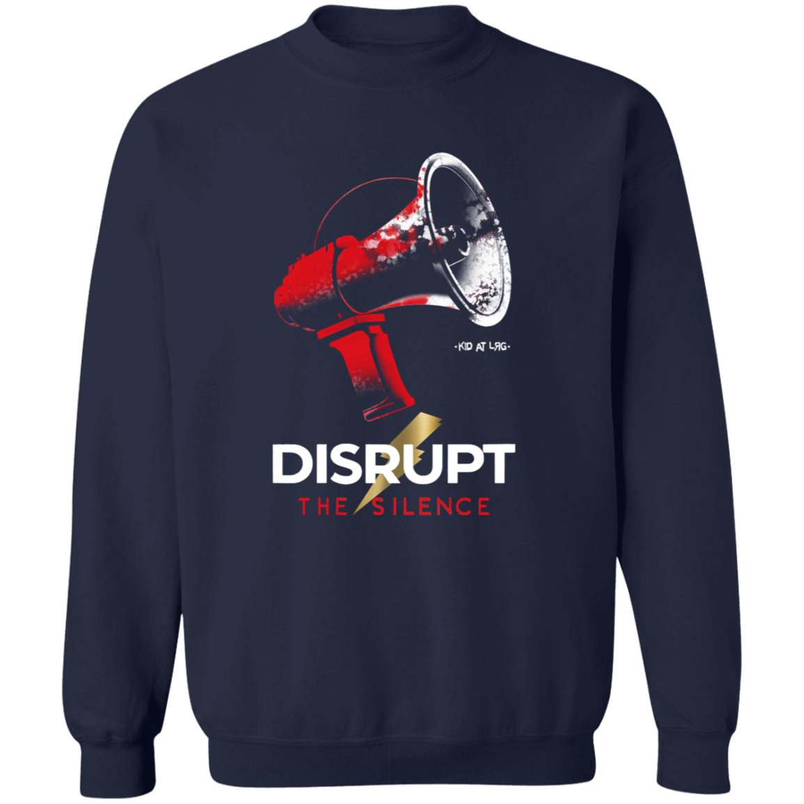 DISRUPT 2 DISRUPT: Z65x Pullover Crewneck Sweatshirt 8 oz (Closeout)