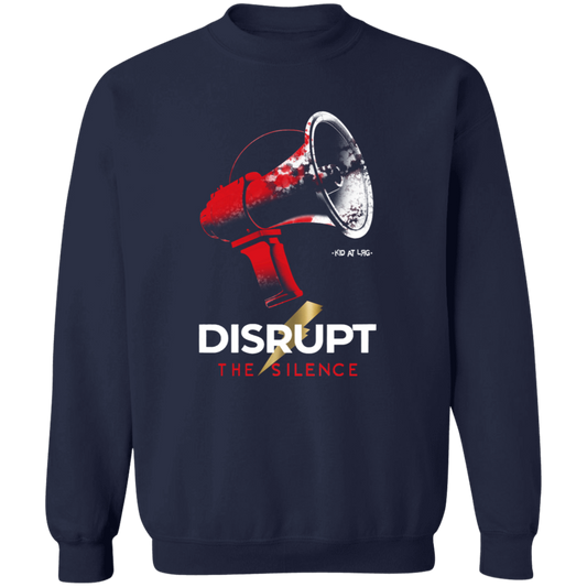 DISRUPT 2 DISRUPT: Z65x Pullover Crewneck Sweatshirt 8 oz (Closeout)