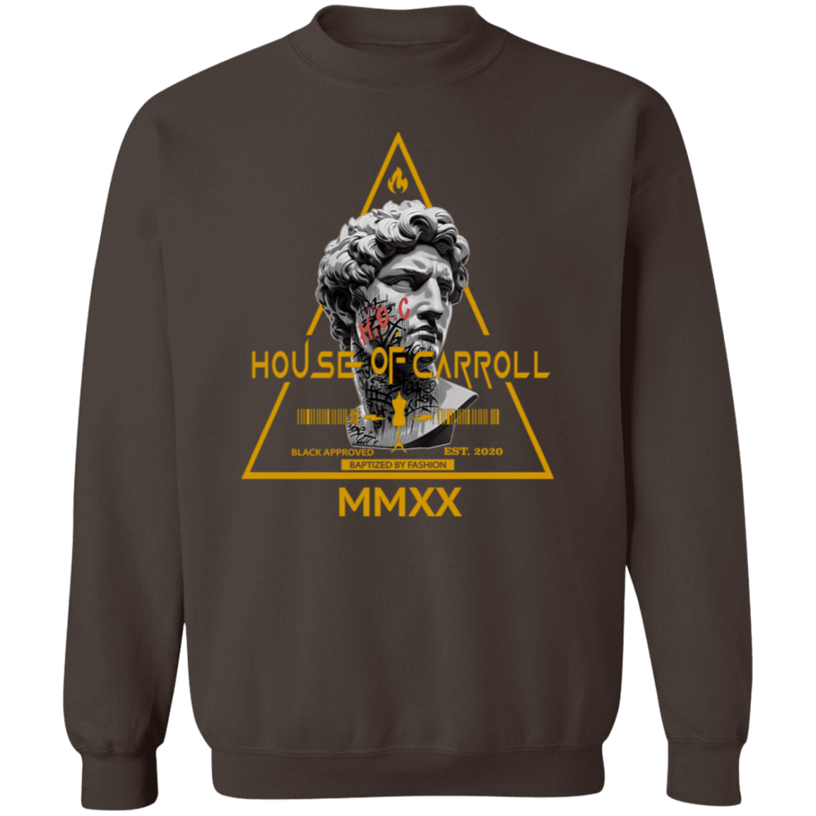 DAVID'S TIME G180 Crewneck Pullover Sweatshirt