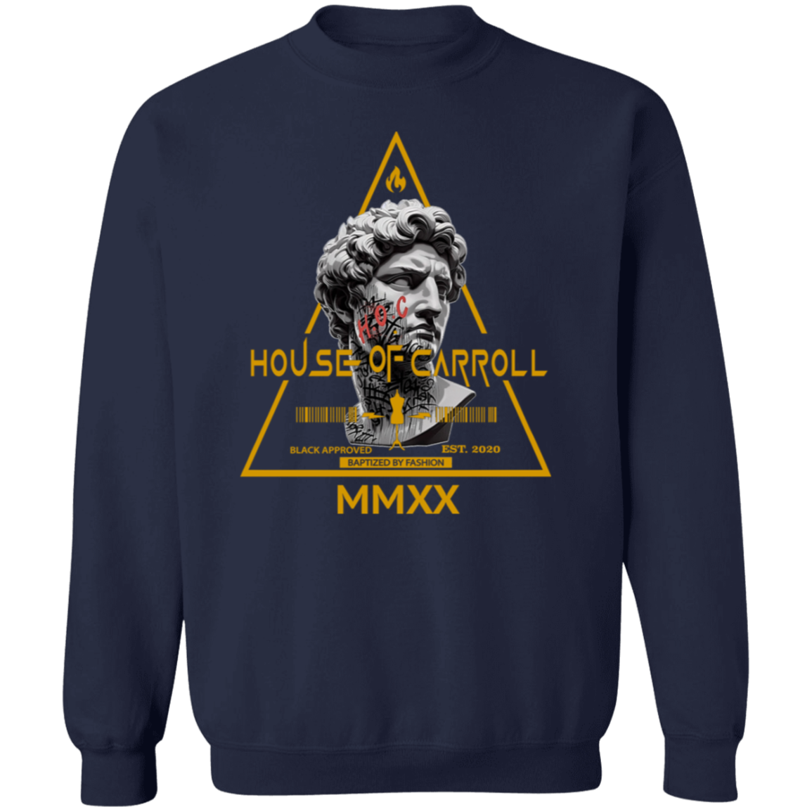 DAVID'S TIME G180 Crewneck Pullover Sweatshirt