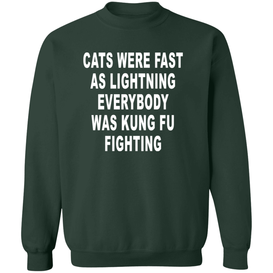 KUNG FU G180 Gildan Crewneck Pullover Sweatshirt