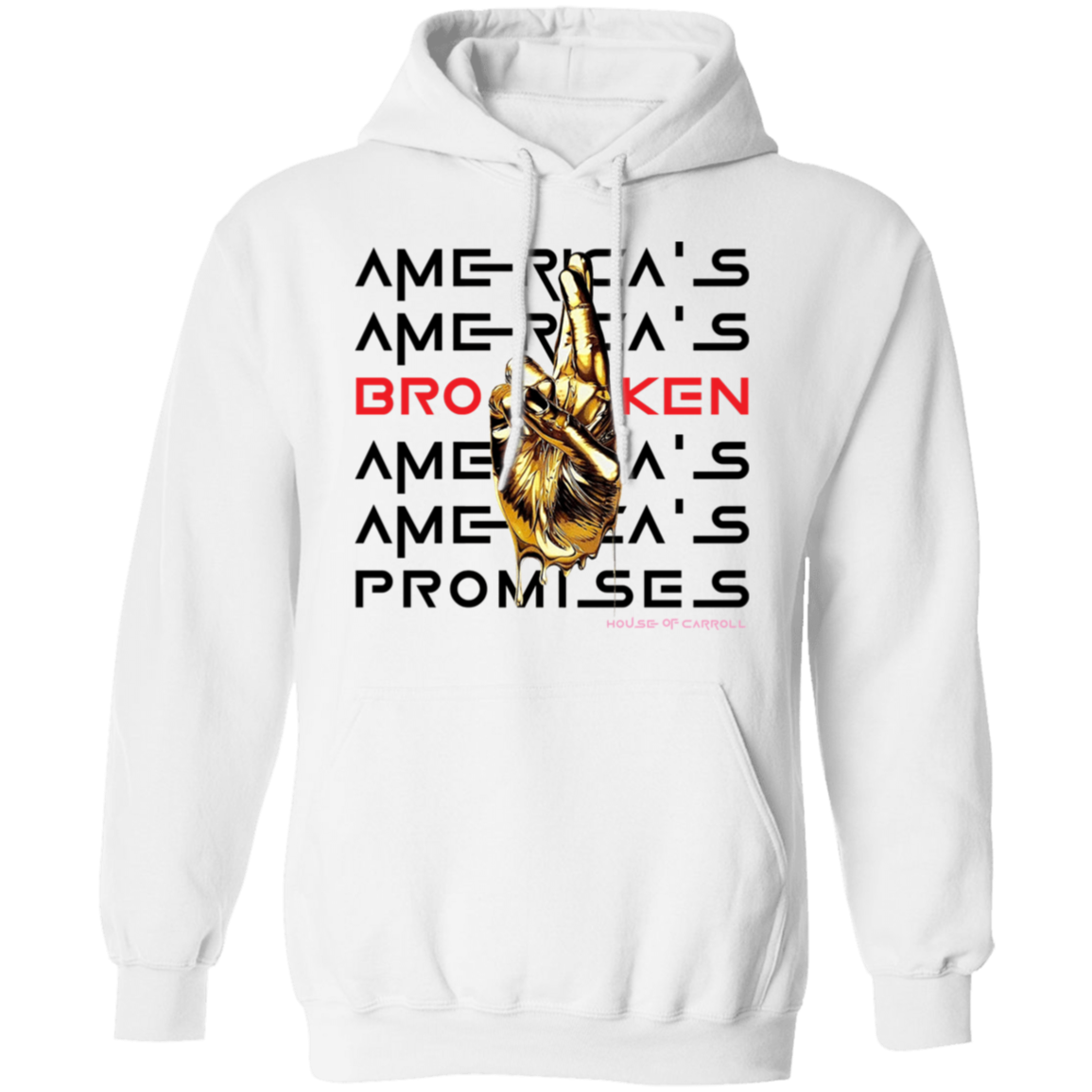 BROKEN PROMISES #2 G185 Pullover Hoodie