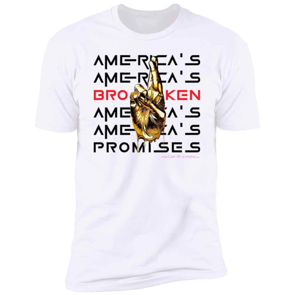BROKEN PROMISES #2 NL3600 Premium Short Sleeve T-Shirt