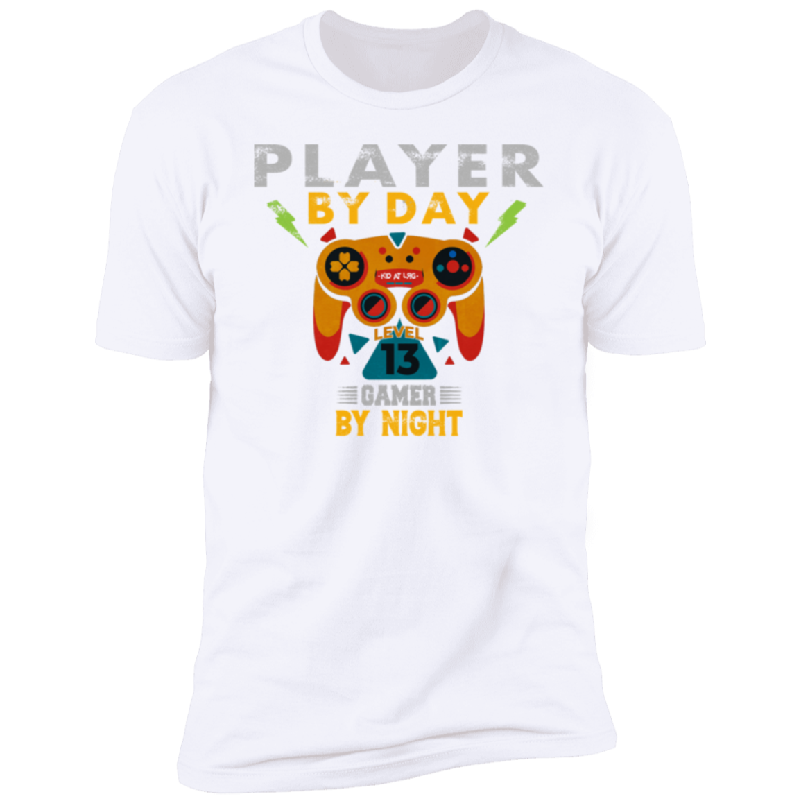 GAMER BY NIGHT NL3600 Premium Short Sleeve T-Shirt