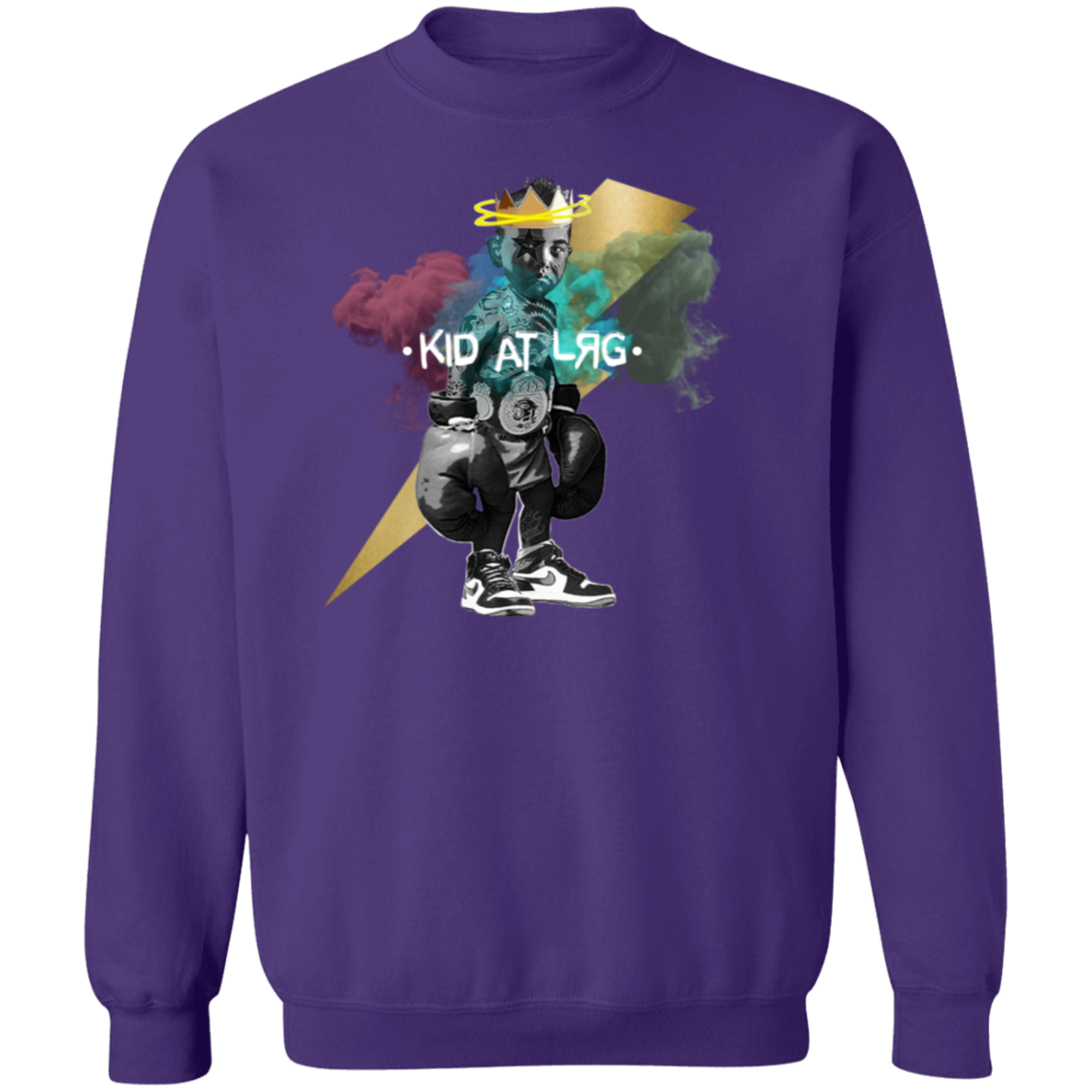 KID LIGHTNIN G180 Crewneck Pullover Sweatshirt