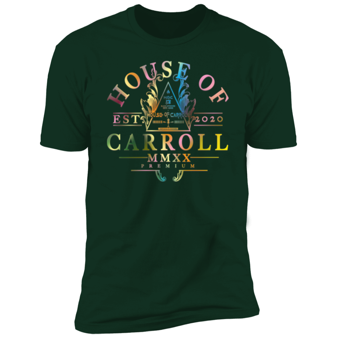 H.O.C UNIVERSITY NL3600 Premium Short Sleeve T-Shirt