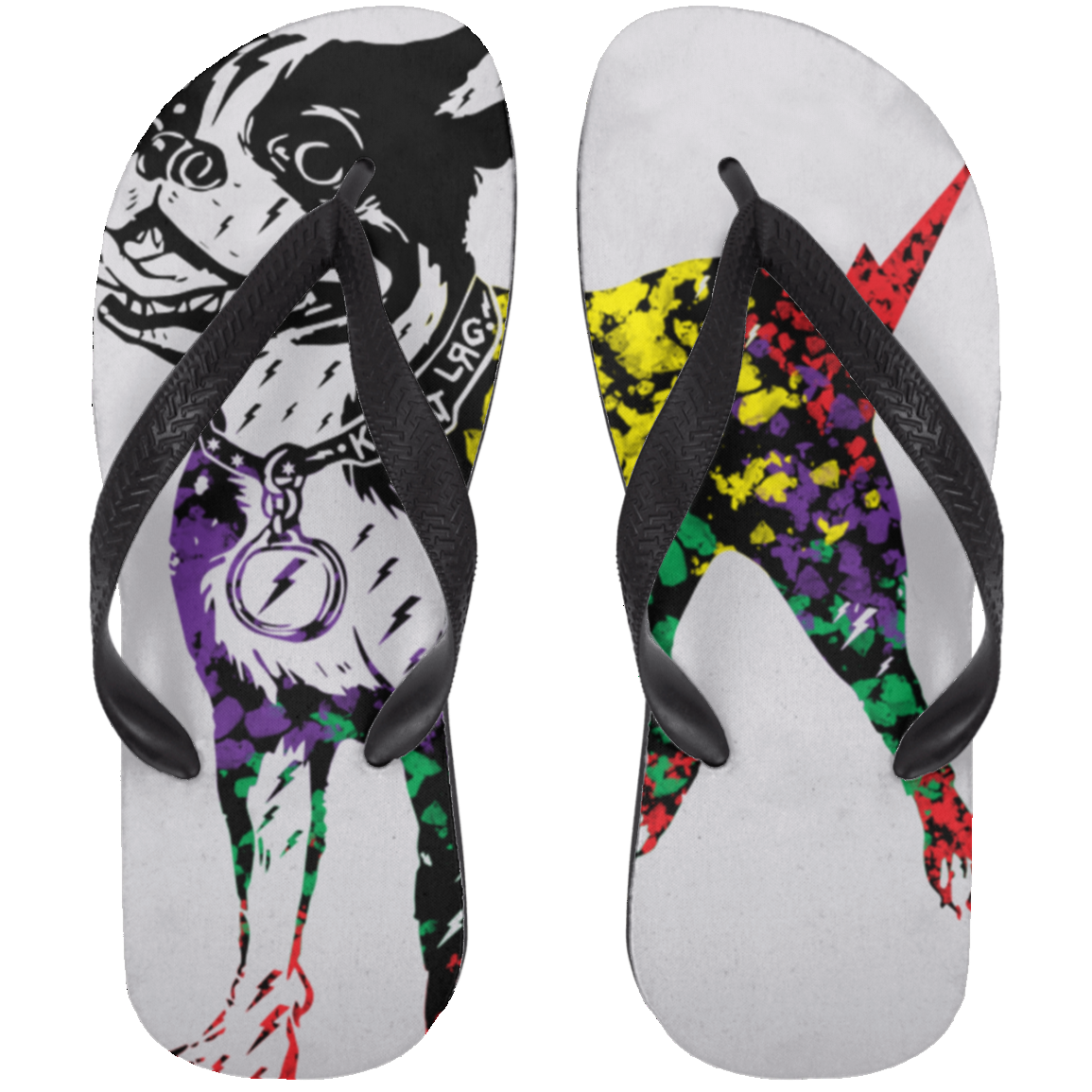 POOCH 1 CLOSEOUT - 72033 Adult Flip Flops