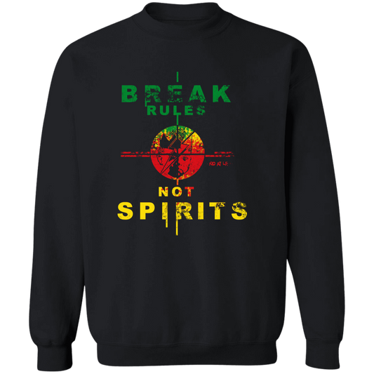 BREAK RULES 02 BREAKING RULES: G180 Crewneck Pullover Sweatshirt