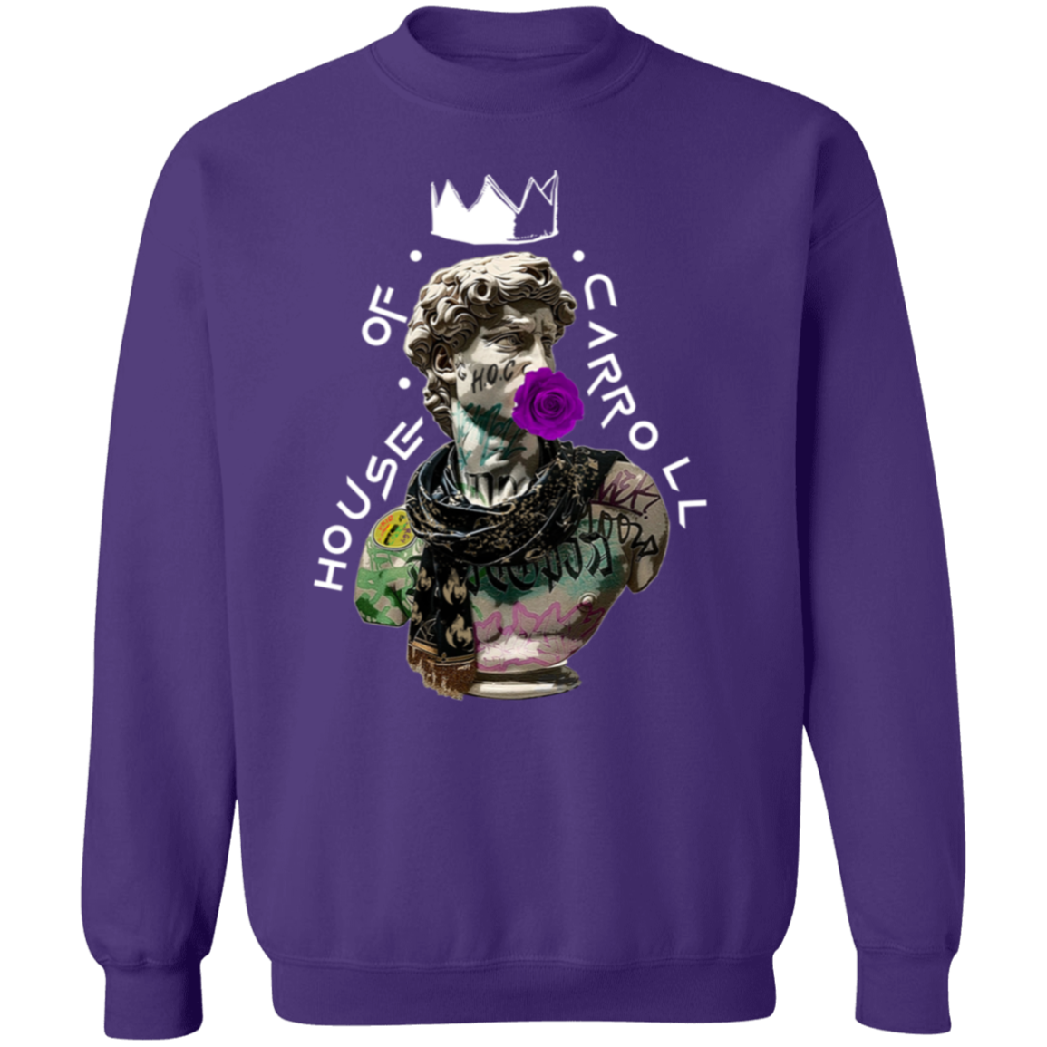 KANG DAVID 1 G180 Gildan Crewneck Pullover Sweatshirt