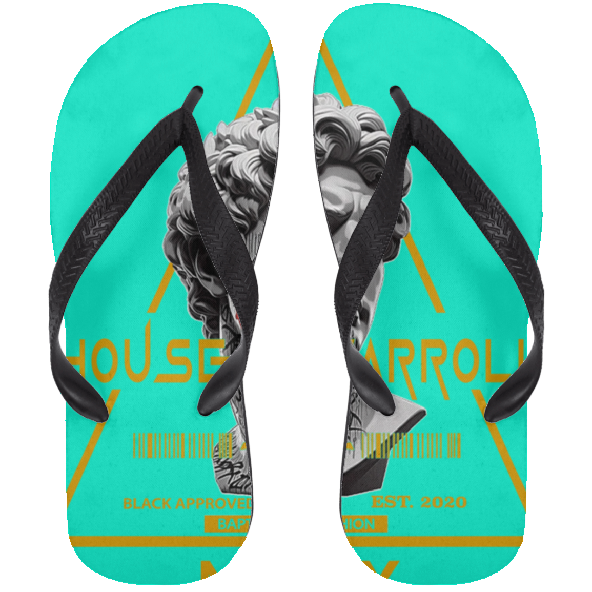 DAVID'S TIME CLOSEOUT - 72033 Adult Flip Flops