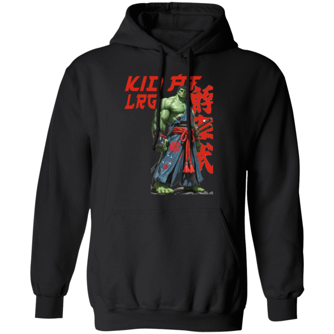 SAMURAI HULK G185 Gildan Pullover Hoodie