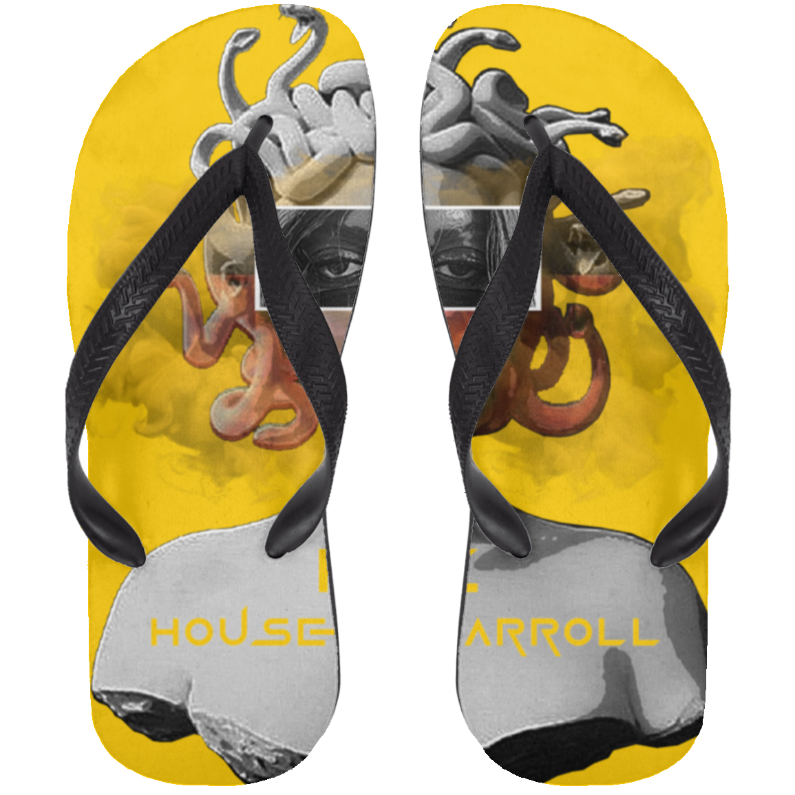 GODDESS QUEEN CLOSEOUT - 72033 Adult Flip Flops