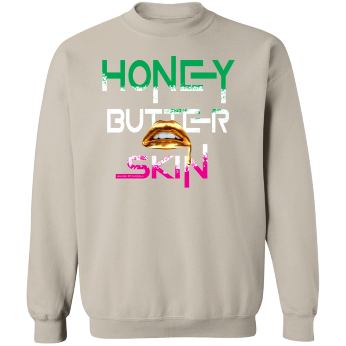 HONEY BUTTER 3 G180 Crewneck Pullover Sweatshirt