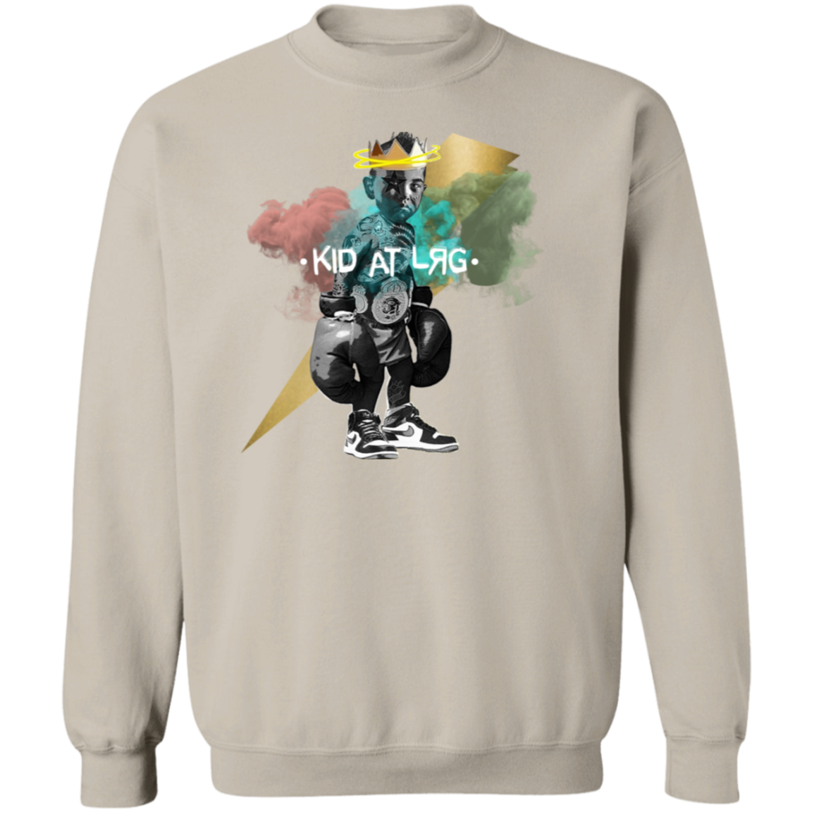 KID LIGHTNIN G180 Crewneck Pullover Sweatshirt