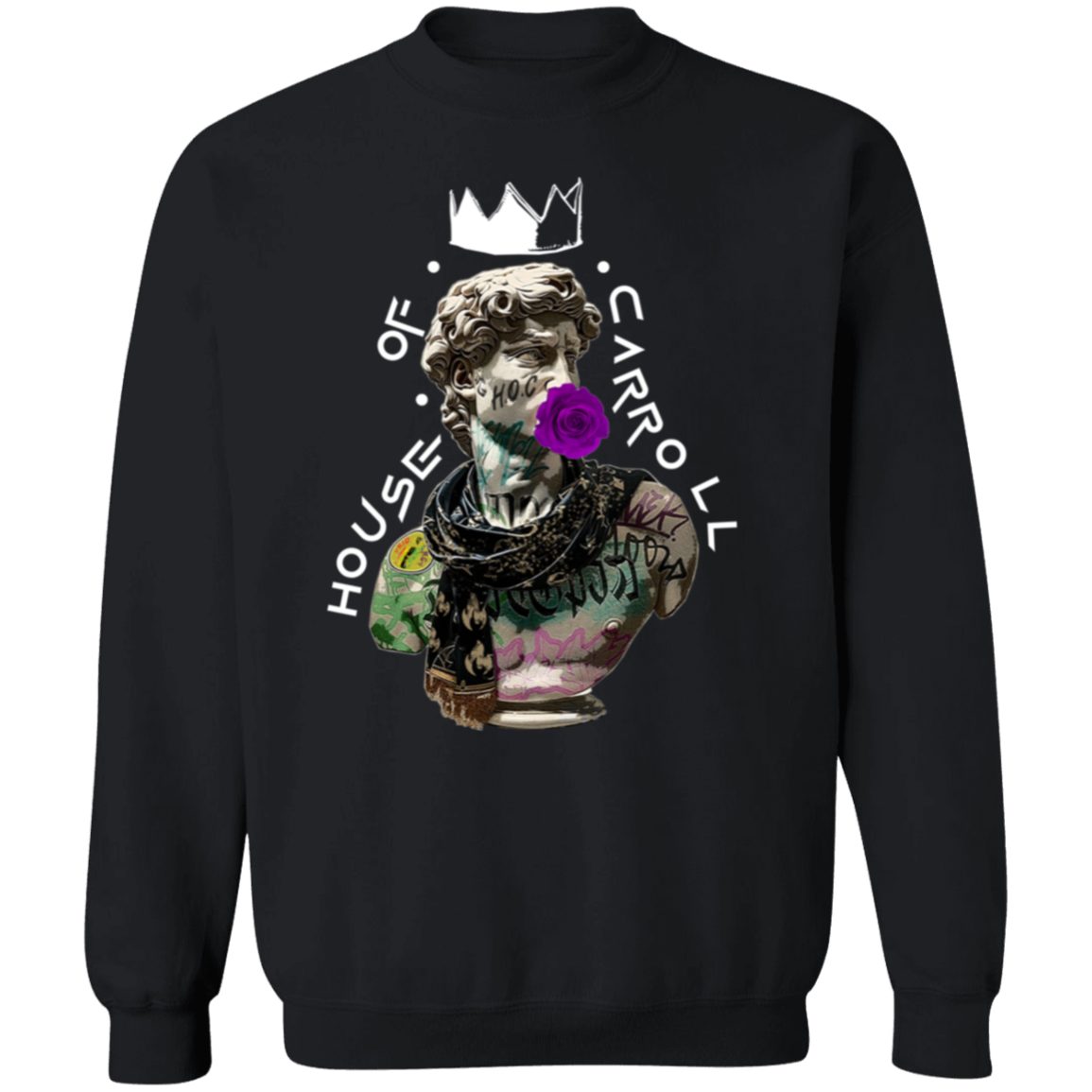 KANG DAVID 1 G180 Gildan Crewneck Pullover Sweatshirt