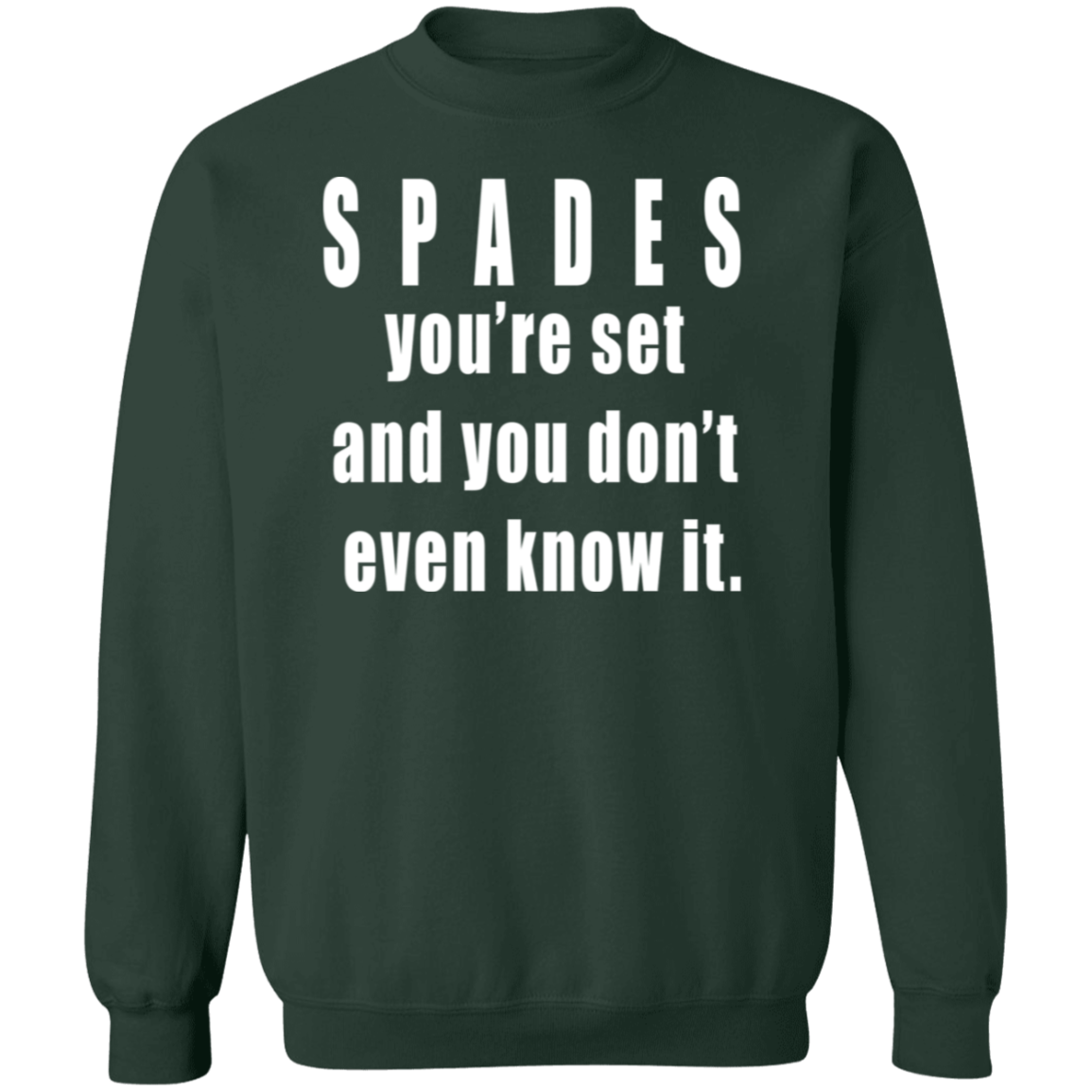 YOU'RE SET copy G180 Gildan Crewneck Pullover Sweatshirt